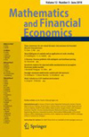 Mathematics and Financial Economics杂志封面
